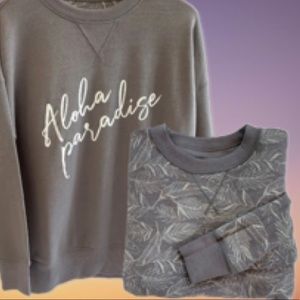 2/$20 ❤️‍🔥 Aloha Reversible Pullover